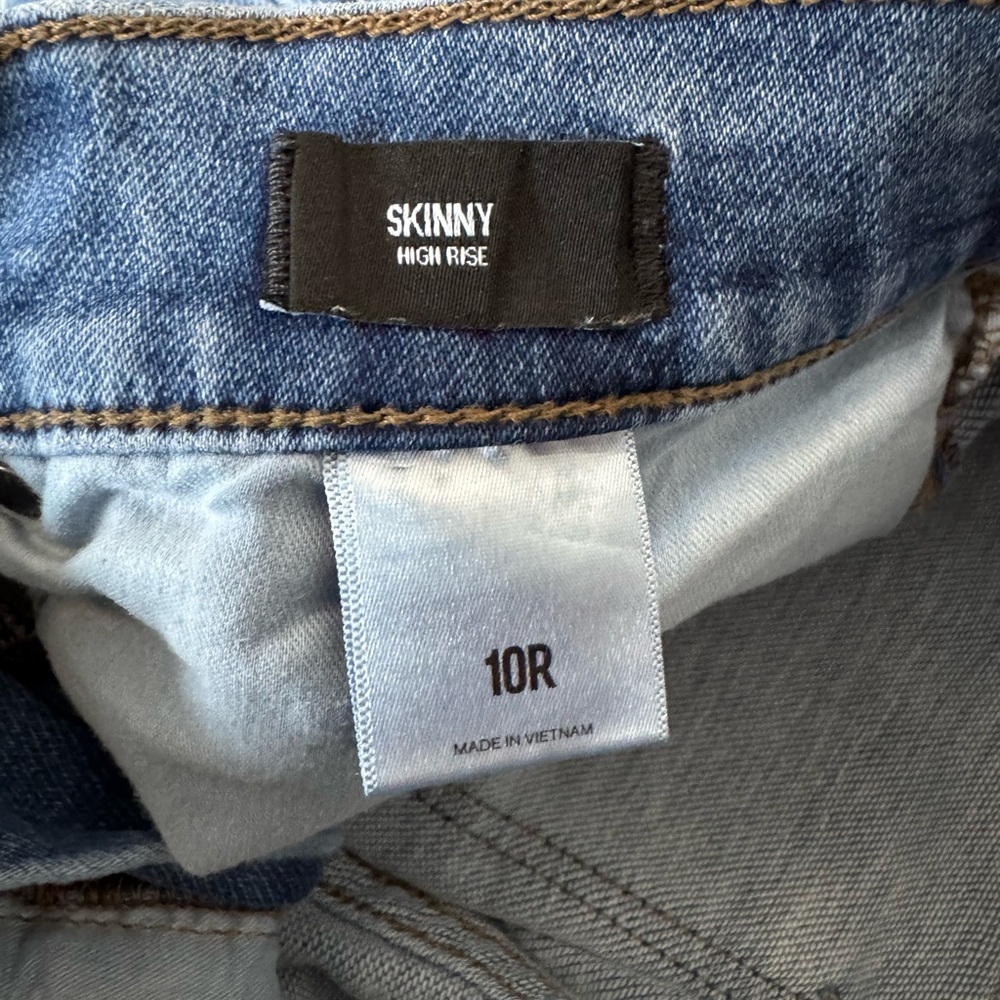 Express skinny high rise jeans - 10 - Picture 3 of 4